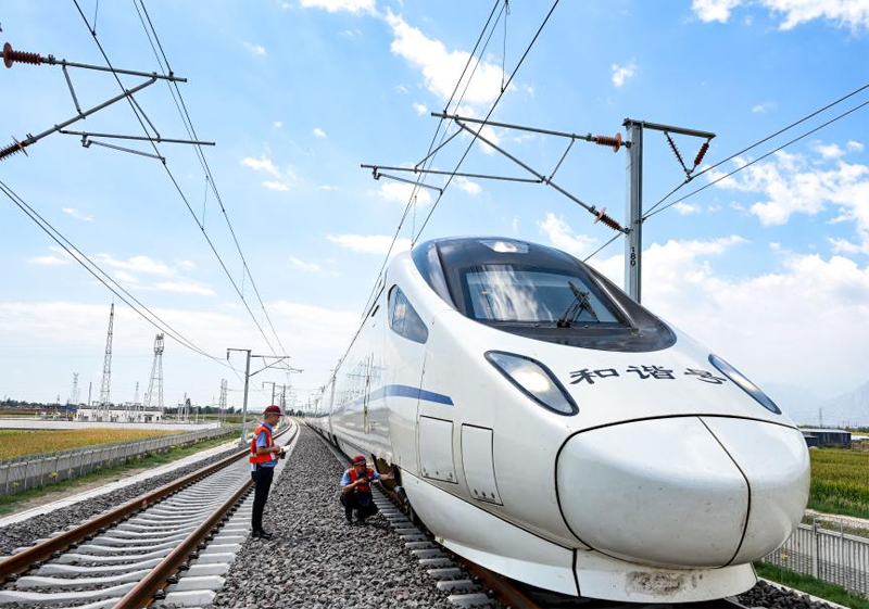 high speed catenary railway